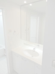 洗面化粧台写真